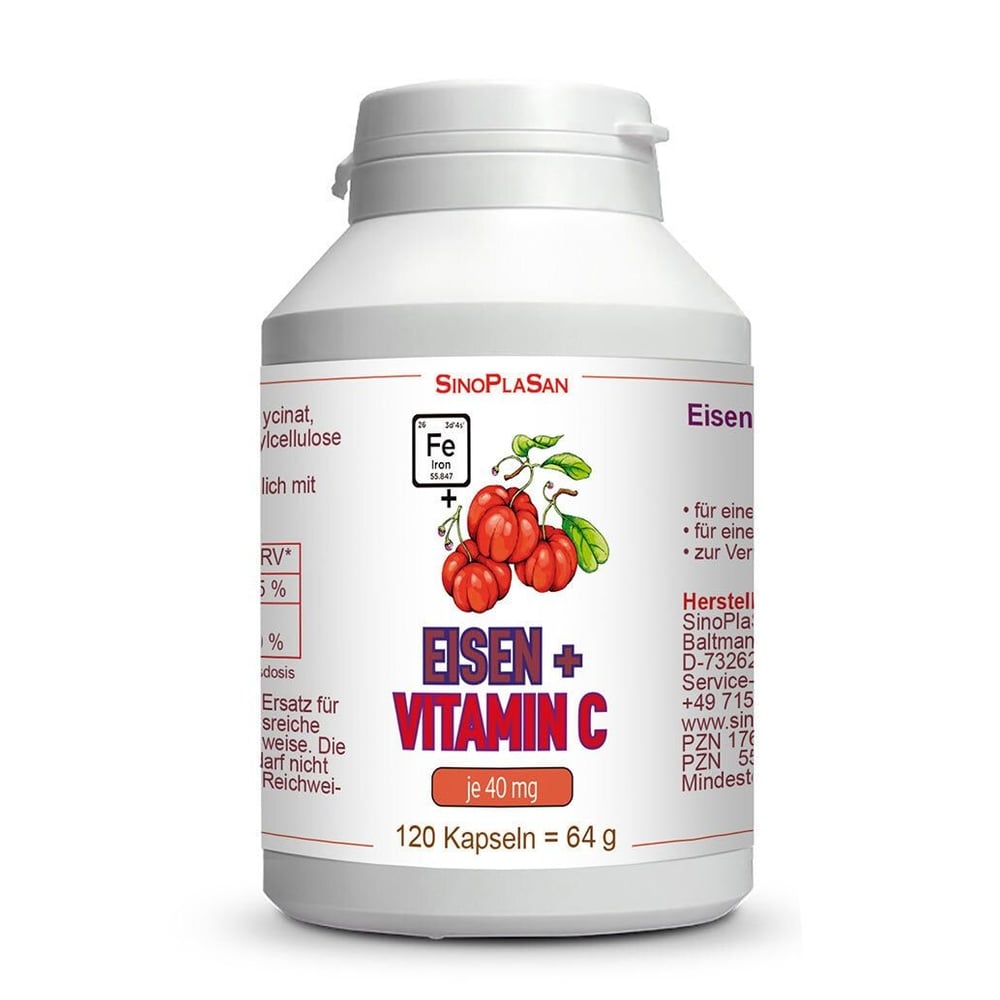 Eisen 40mg+vitamin C 40mg