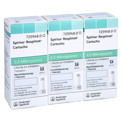 Spiriva Respimat 2.5 ug Inh.Nachfüllpackung