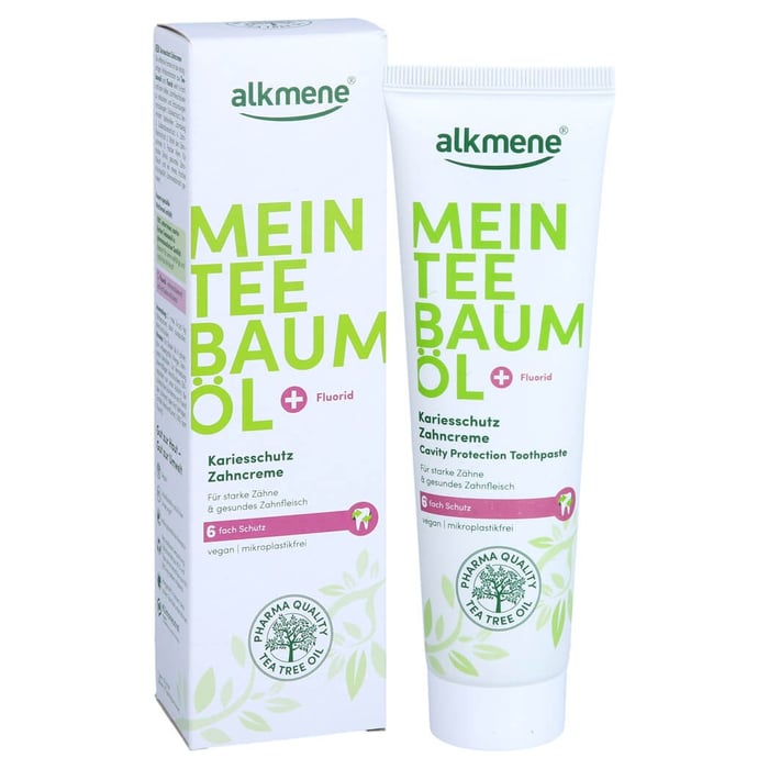 Alkmene Mein Teebaum l Kariesschutz Zahncreme