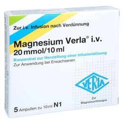 Magnesium Verla i.v. 20 mmol/10 ml