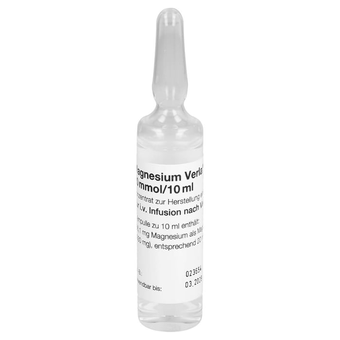 Magnesium Verla i.v. 20mmol/10ml