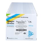 Magnesium Verla i.v. 20 mmol/10 ml