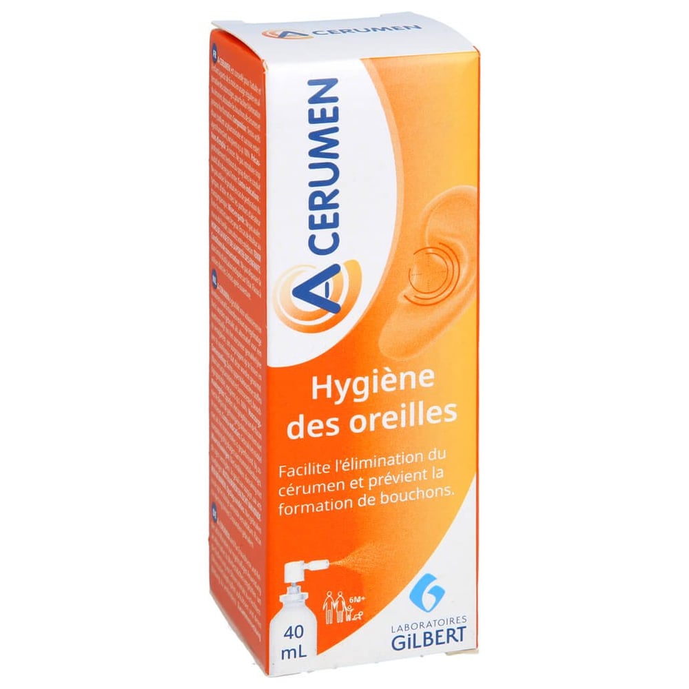 A Cerumen Spray Ohrenhygiene