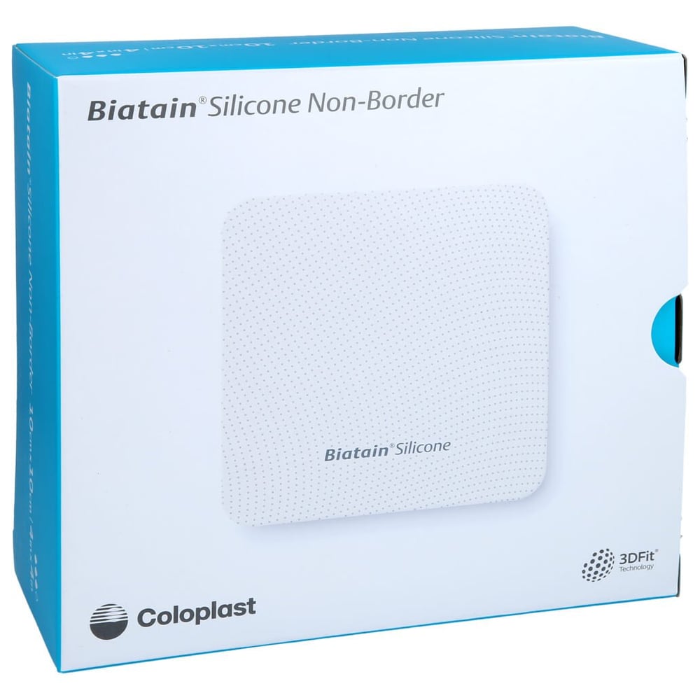 Biatain Silicone Non-Border Schaumverb.10x10 cm