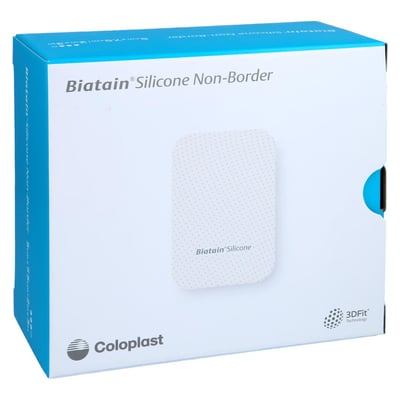 Biatain Silicone Non-Border Schaumverb.5x7,5 cm B2B Medical