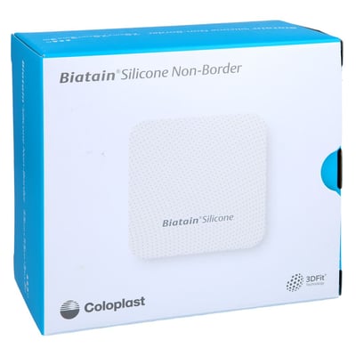 Biatain Silicone Non-Border Schaumverband 7,5x7,5 cm B2B Medical Produktbild 1