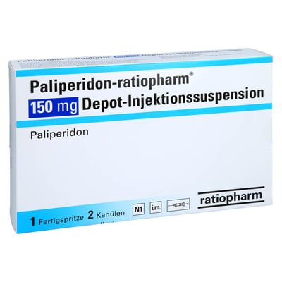 Paliperidon-ratiopharm 150 mg Depot-Injektionssuspension