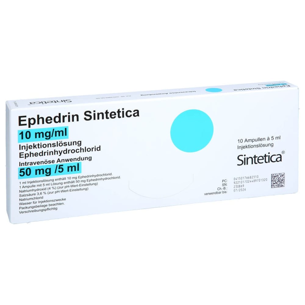 Ephedrin Sintetica 10mg/ml