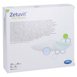 Zetuvit Plus Silicone steril 20x20 cm