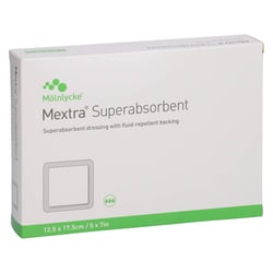 Mextra Superabsorbent Verband 12.5x17.5 cm Kohlpharma