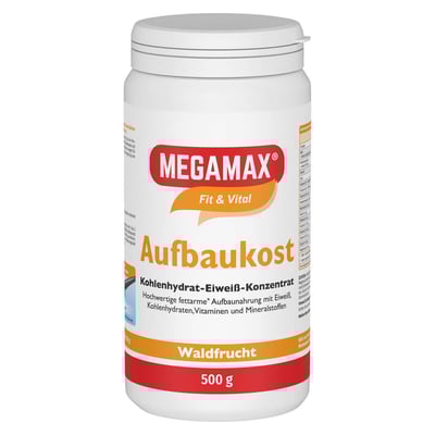 Megamax Aufbaukost Waldfrucht Pulver