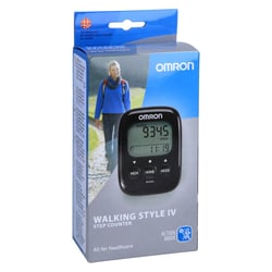Omron Walking Style Iv Schrittzähler schwarz