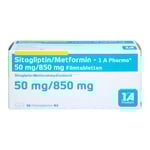 Sitagliptin/Metformin-1A Pharma 50 mg/850 mg