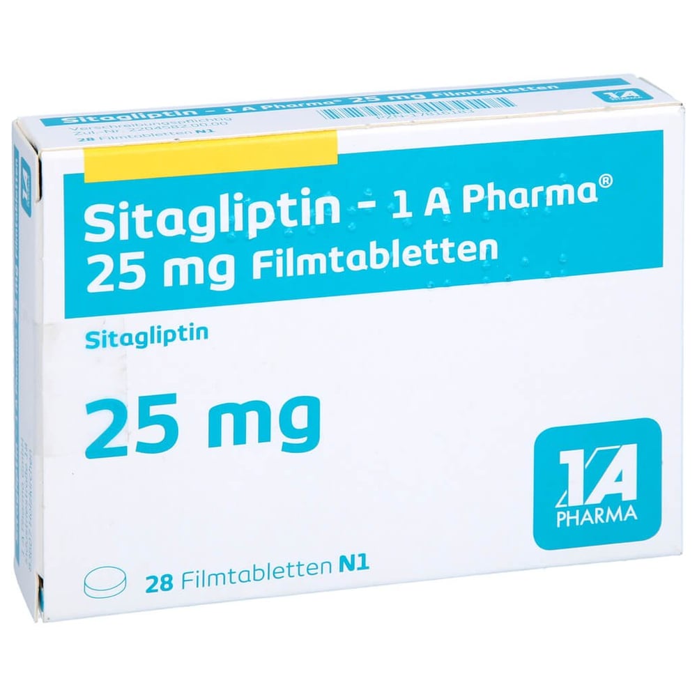 Sitagliptin - 1 A Pharma 25 mg Filmtabletten