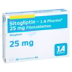 Sitagliptin - 1 A Pharma 25 mg Filmtabletten