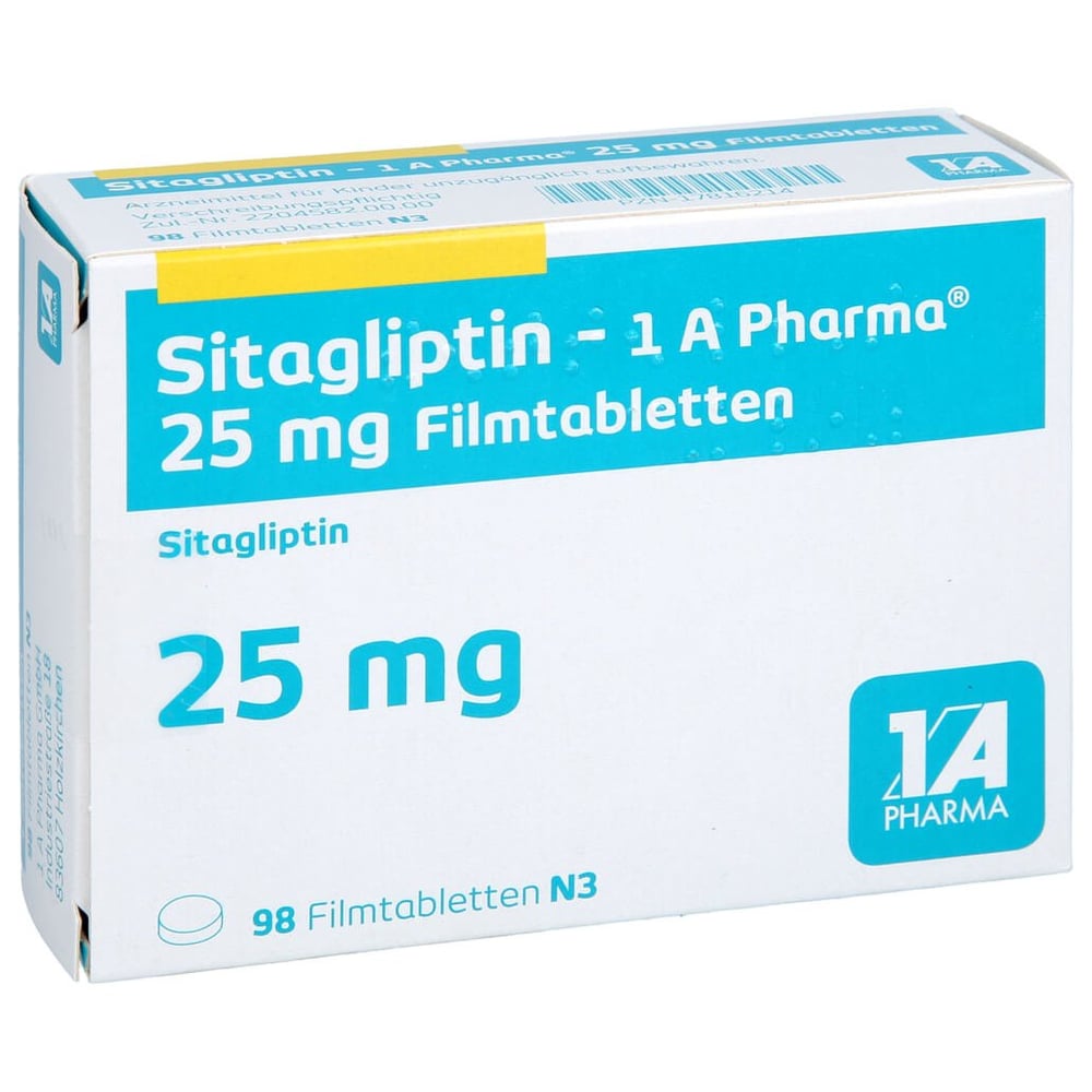 Sitagliptin - 1 A Pharma 25 mg Filmtabletten