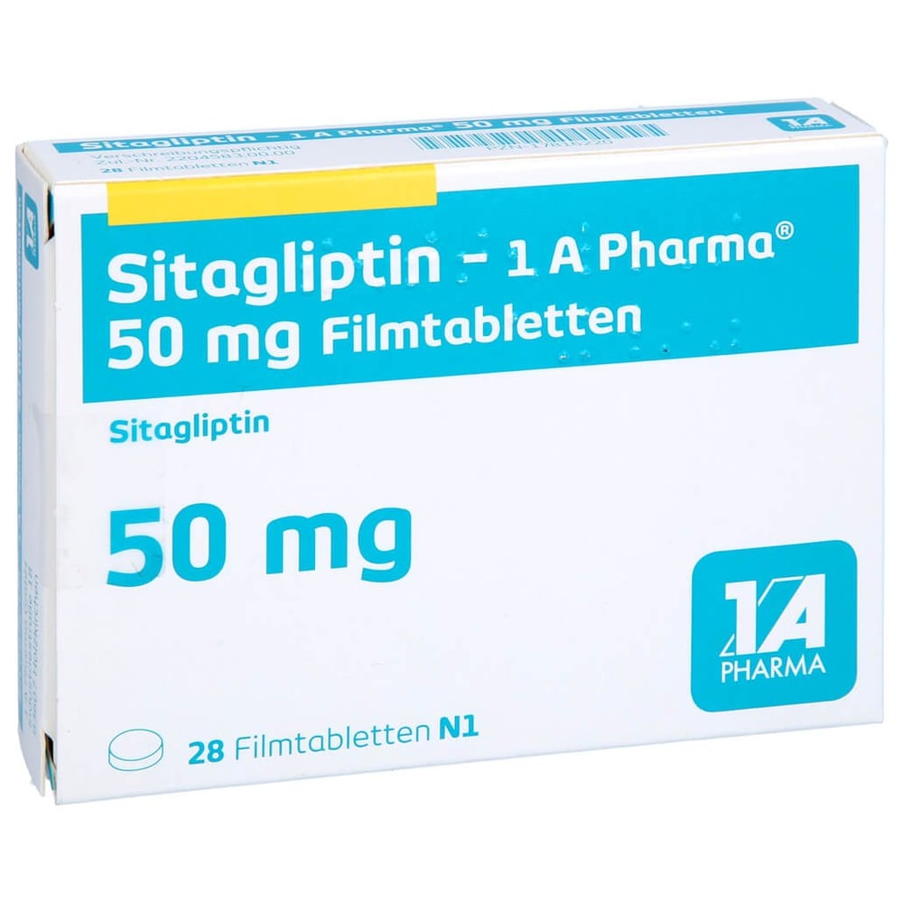Sitagliptin - 1 A Pharma 50 mg Filmtabletten