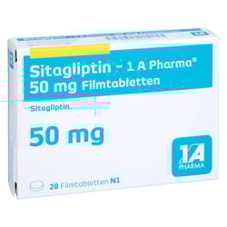 Sitagliptin - 1 A Pharma 50 mg Filmtabletten
