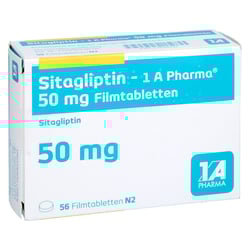 Sitagliptin - 1 A Pharma 50 mg Filmtabletten
