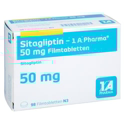 Sitagliptin - 1 A Pharma 50 mg Filmtabletten