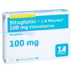 Sitagliptin - 1 A Pharma 100 mg Filmtabletten