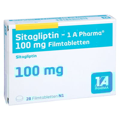 Sitagliptin - 1 A Pharma 100 mg Filmtabletten