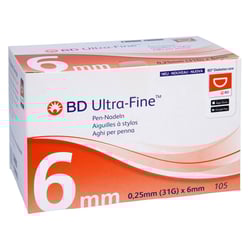 BD Ultrafi Pennad 31g 6mm