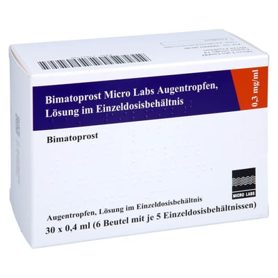 Bimatoprost Micro Labs 0,3 mg/ml Augentropfen