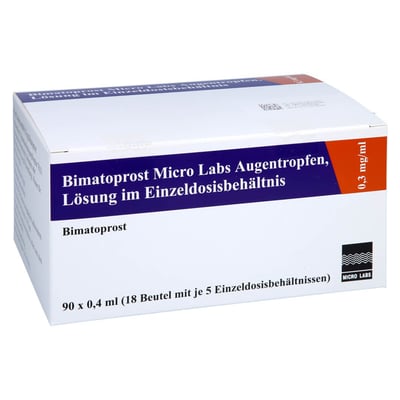 Bimatoprost Micro Labs 0,3 mg/ml Augentropfen