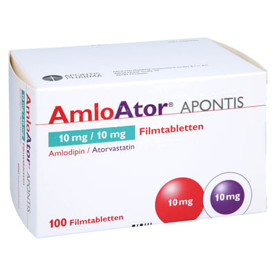 Amloator Apontis 10 mg/10 mg Produktbild 1