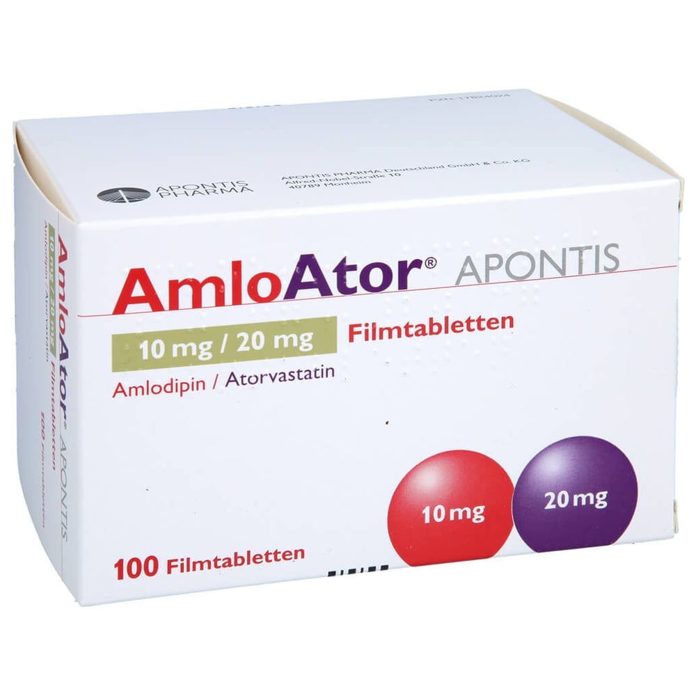 Amloator Apontis 10mg/20mg