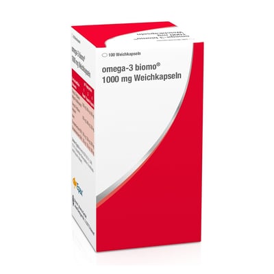 OMEGA-3 BIOMO 1000 mg Weichkapseln