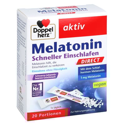 Doppelherz Melatonin Direct Schneller Einschlafen