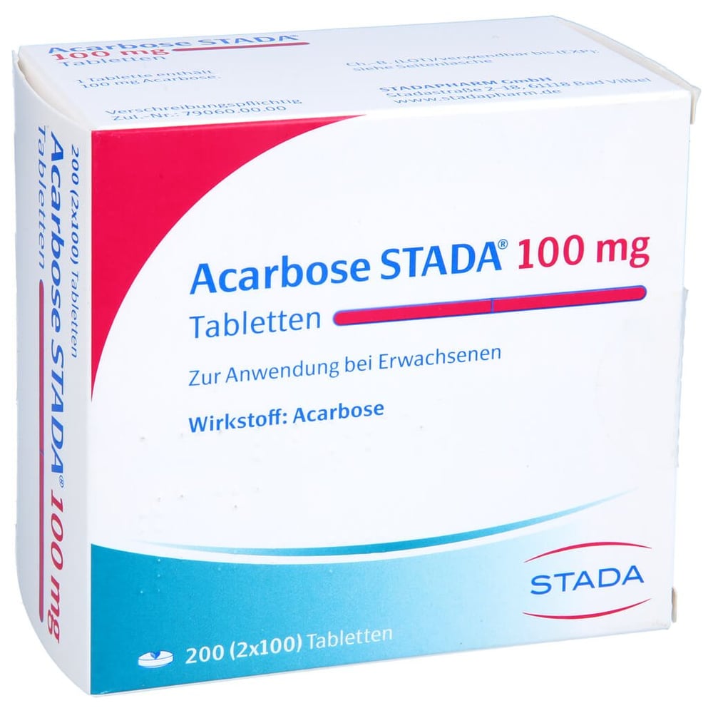 Acarbose STADA 100 mg