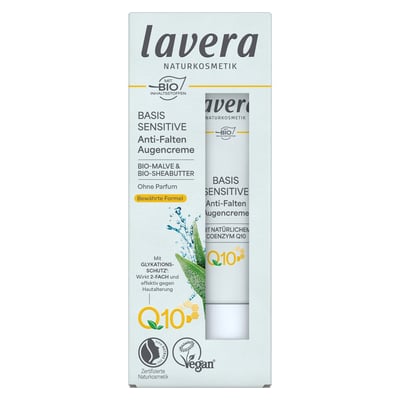 Lavera basis sensitiv Augencreme Q10 Produktbild 1