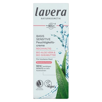 Lavera basis sensitiv reichhalt. Feuchtigkeitscreme Produktbild 1