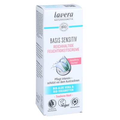 Lavera basis sensitiv reichhalt.Feuchtigkeitscreme