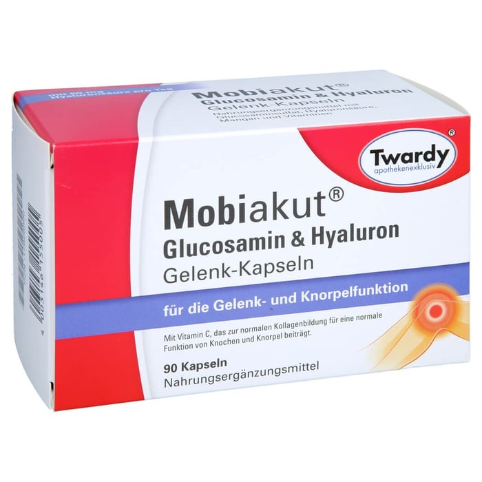 Mobiakut Glucosamin & Hyaluron Gelenk-Kapseln