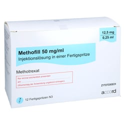Methofill 12,5 mg (50 mg/ml) Injektionslösung