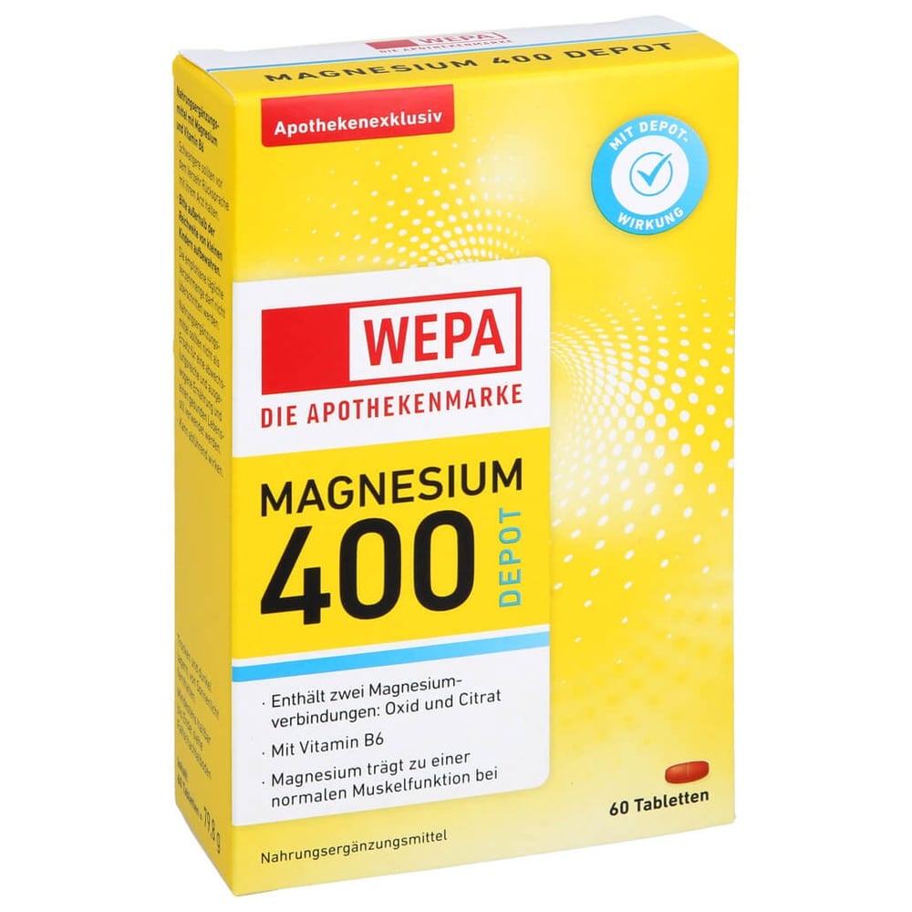 Wepa Magnesium 400 Dep+b6