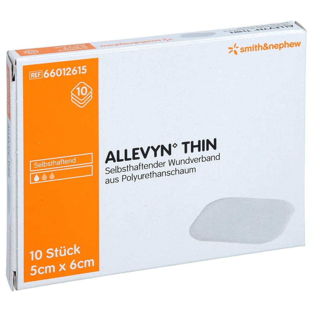 Allevyn Thin 5x6 Cm