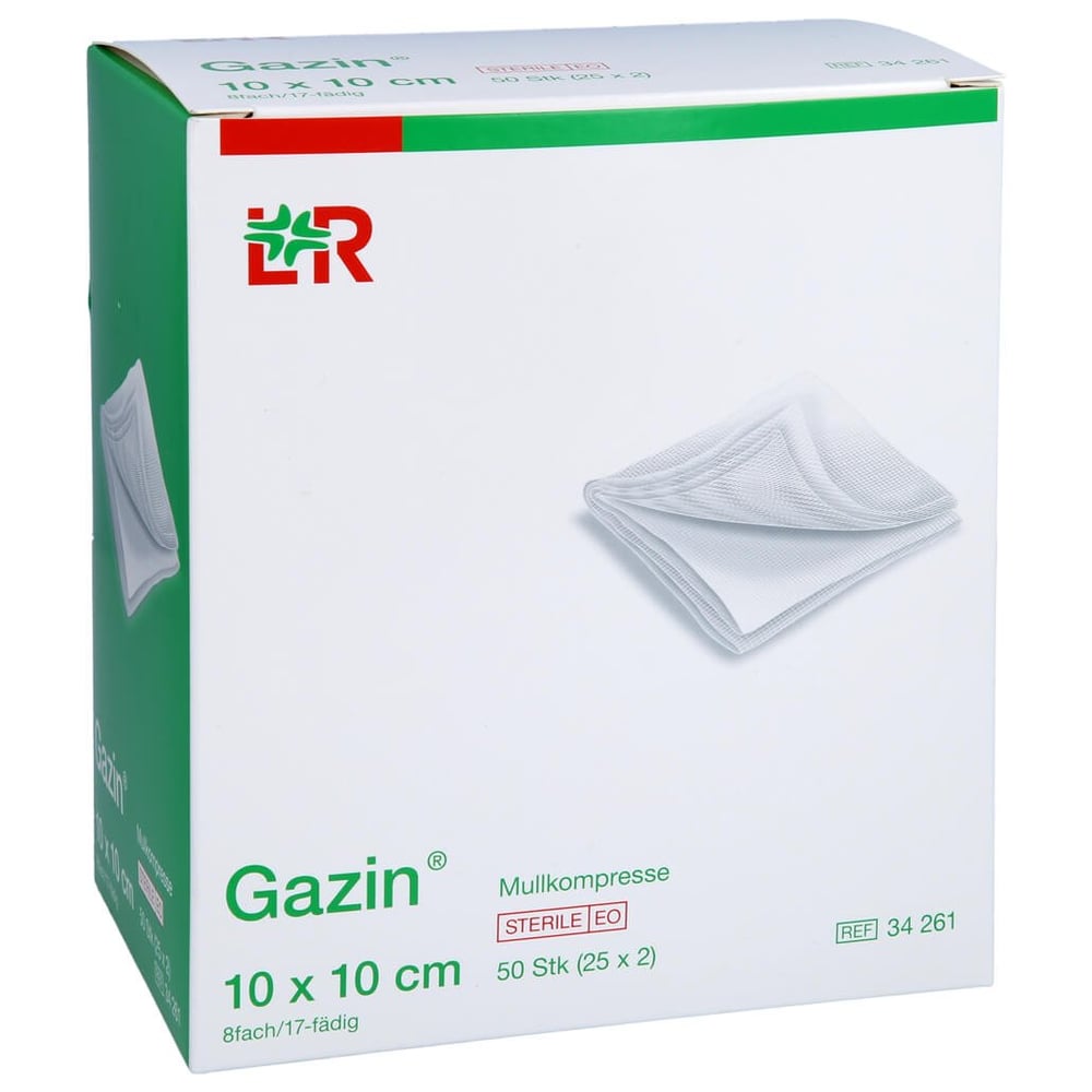 Gazin Kompr 10x10cm 8f St