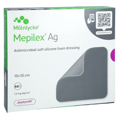 Mepilex Ag 10x10 cm Schaumv Produktbild 1