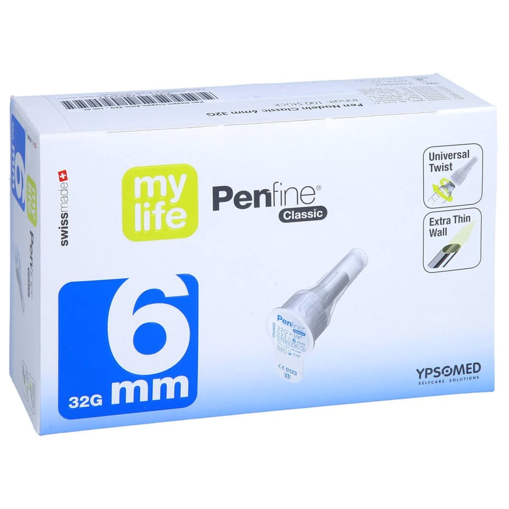 PEN-NADELN Classic 6 mm 32 G