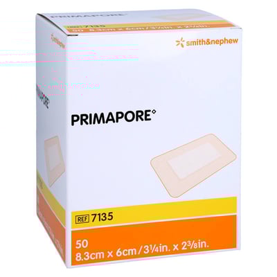 Primapore 6x8.3cm Wund Ste