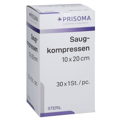 Saugkompressen St 10x20 cm
