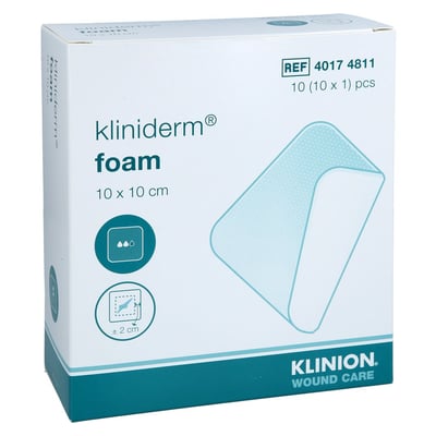 Schaumverband 10x10cm Nh