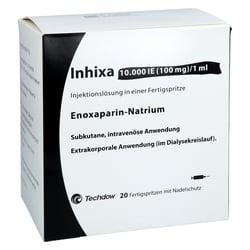 Inhixa 10000 I.E. (100 mg)/1 ml Injektionslösung