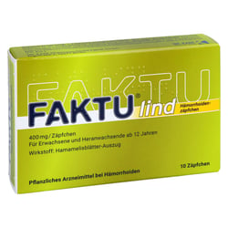 Faktu lind Hämorrhoidenzäpfchen