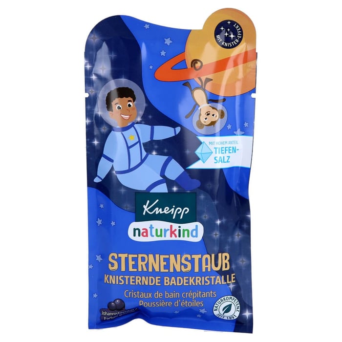 Kneipp naturkind Knisternde Badesalze STERNENSTAUB